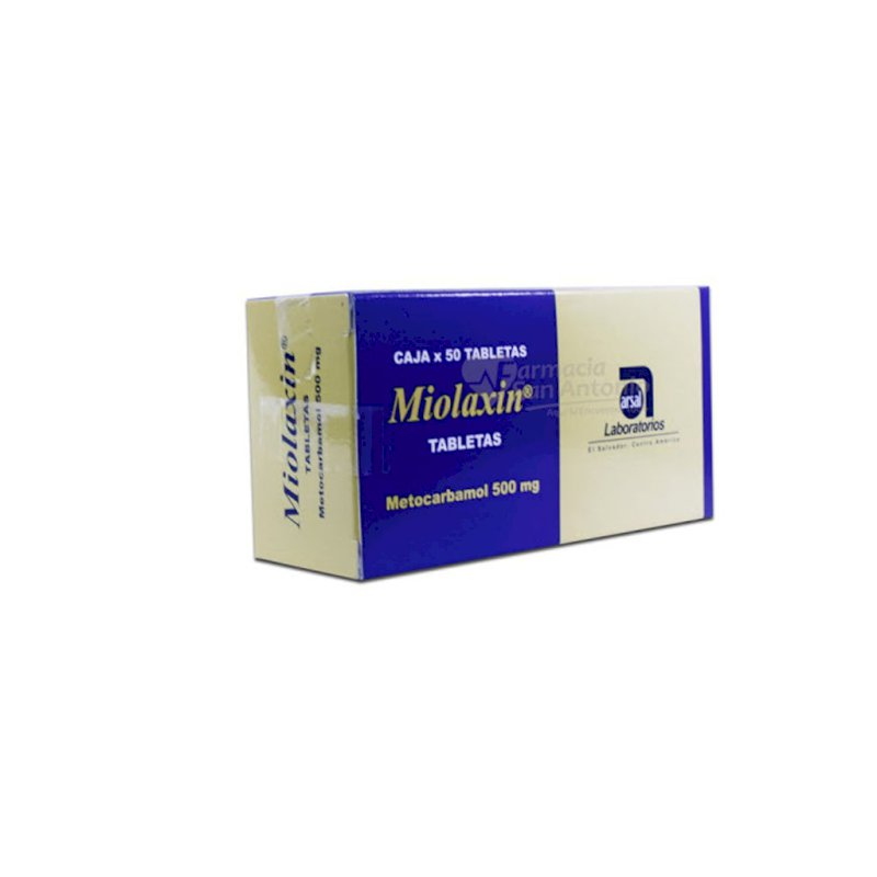 MIOLAXIN 500MG X 50 TAB