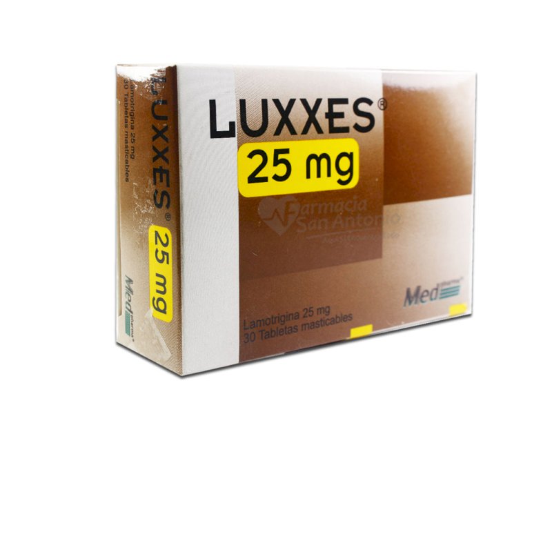 LUXXES 25MG ANTICONVULSIVO