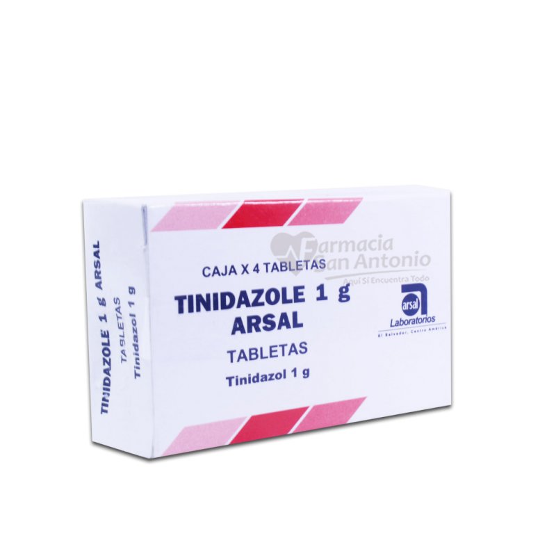TINIDAZOLE 1G X 4 TAB