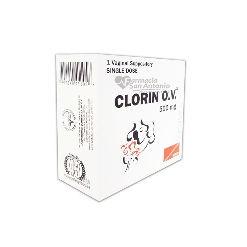 CLORIN 500MG X 1 OVULO