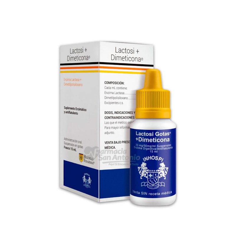 LACTOSI + DIMETICONA GOTAS 15 ML