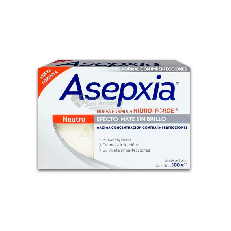 ASEPXIA JABON NEUTRO X 100 G