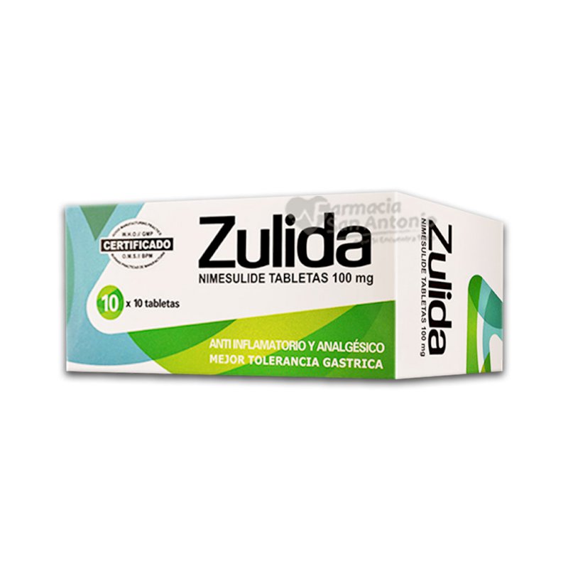 ZULIDE 100MG X 100 TAB