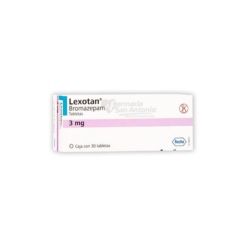 LEXOTAN 3MG X 30 TAB