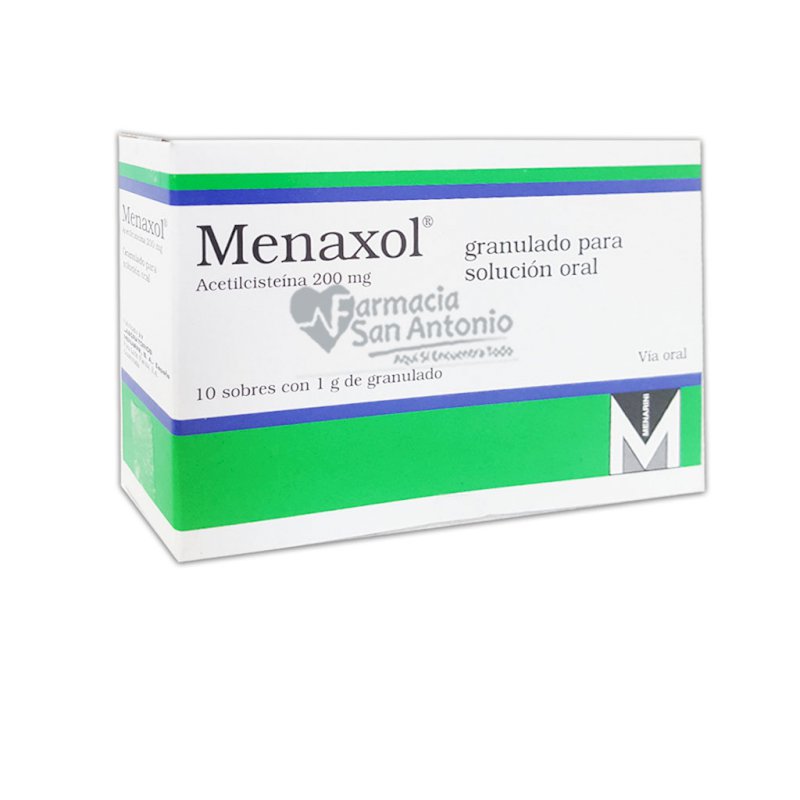MENAXOL 200MG X 10 SOBRES