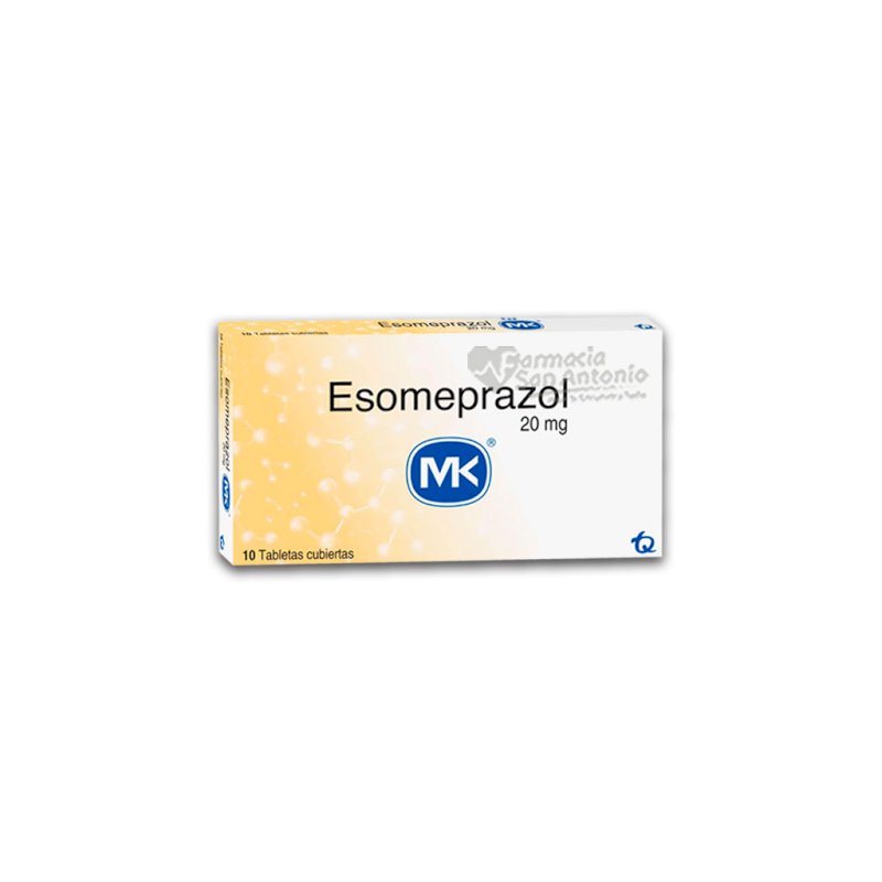 ESOMEPRAZOL 20MG X 10 TABS.