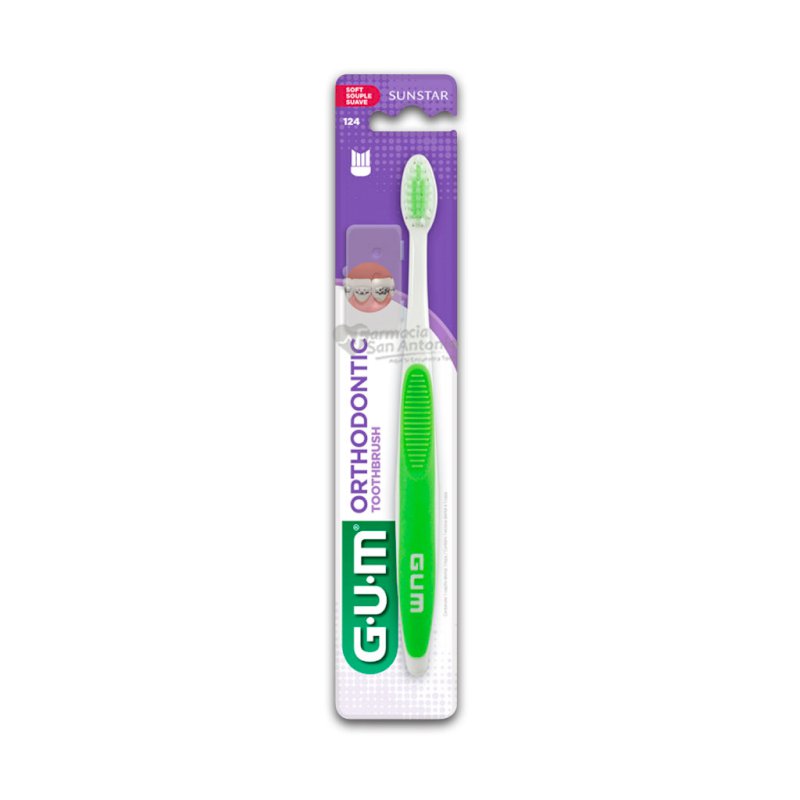 CEPILLO GUM ORTHO No.124