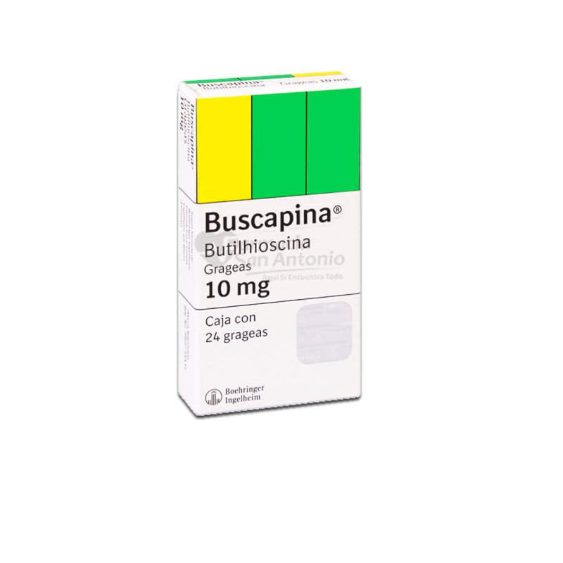 BUSCAPINA 10MG X 24 GRAGEAS