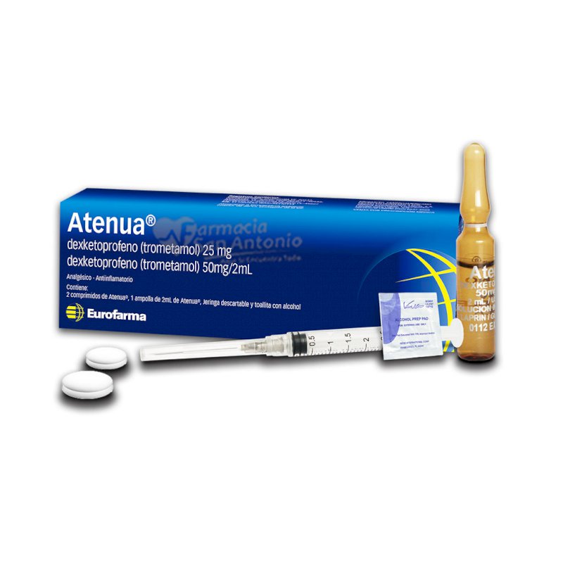 ATENUA KIT AMPOLLA 2ML + 2 TABS