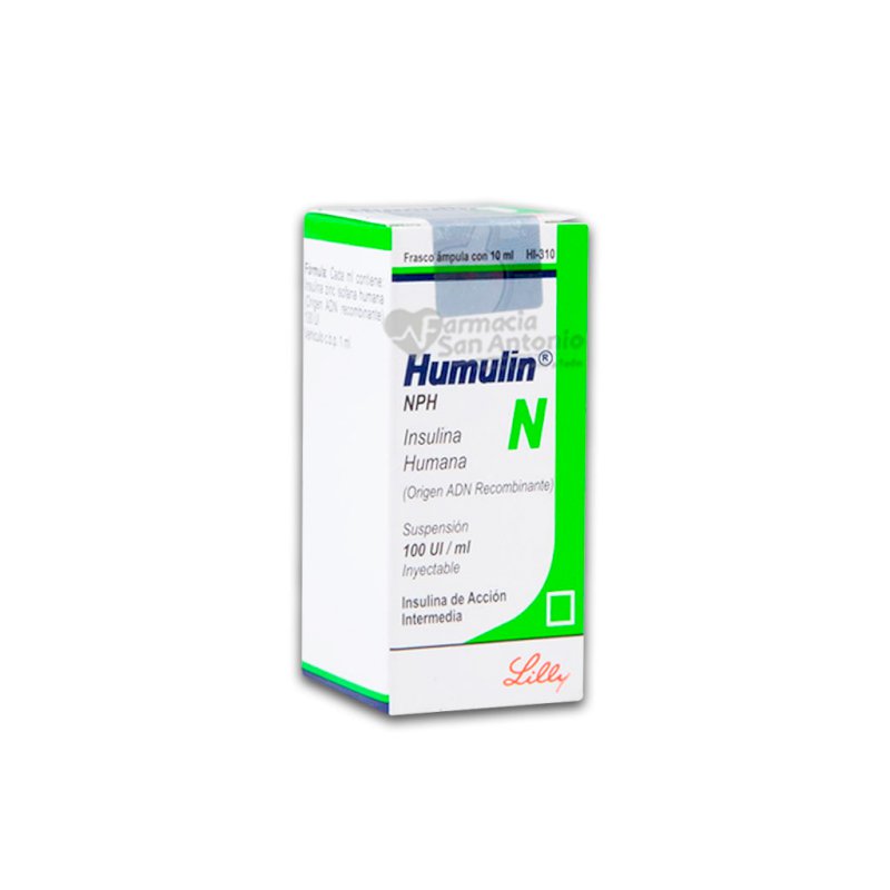 HUMULIN-N 1 AMPOLLA 10ML