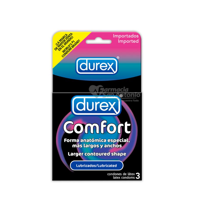 UNIDAD DUREX CONFORT X 3