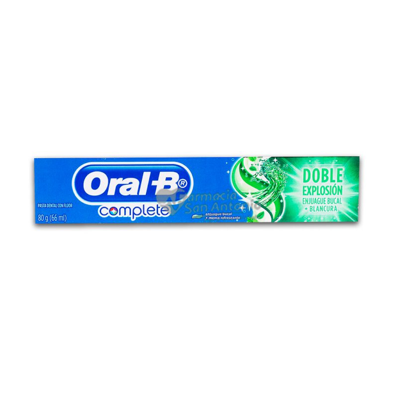 ORAL B PASTA COMPLE + ENJUAGUE BUCAL 66 ML