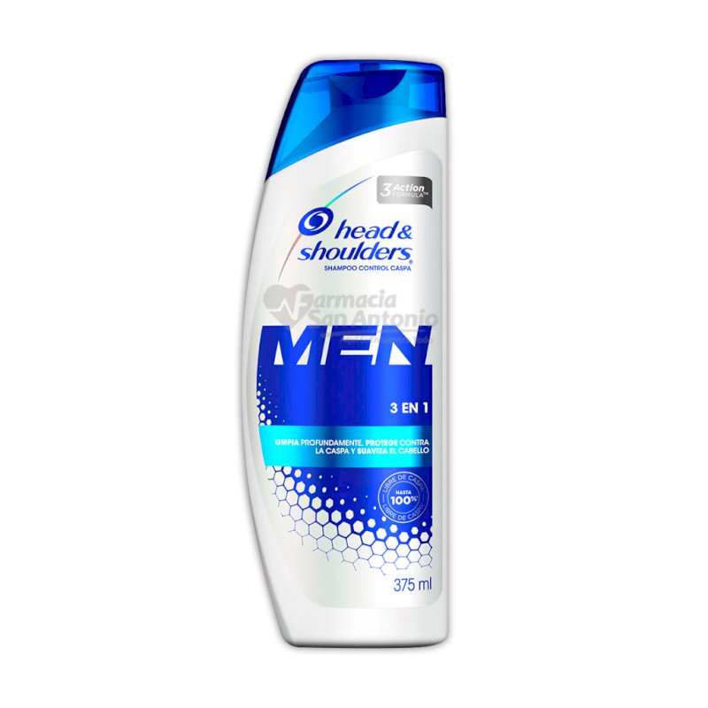 HEAD & SHOLUDERS MEN 3 EN 1 X 200ML