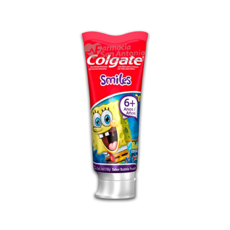 COLGATE PASTA DENTAL NIÑO BOB ESPONJA 75ML