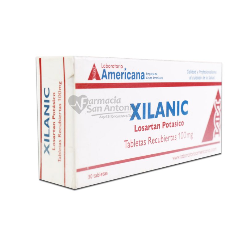 XILANIC 100MG (LOSART 100MG) X 30 TABS