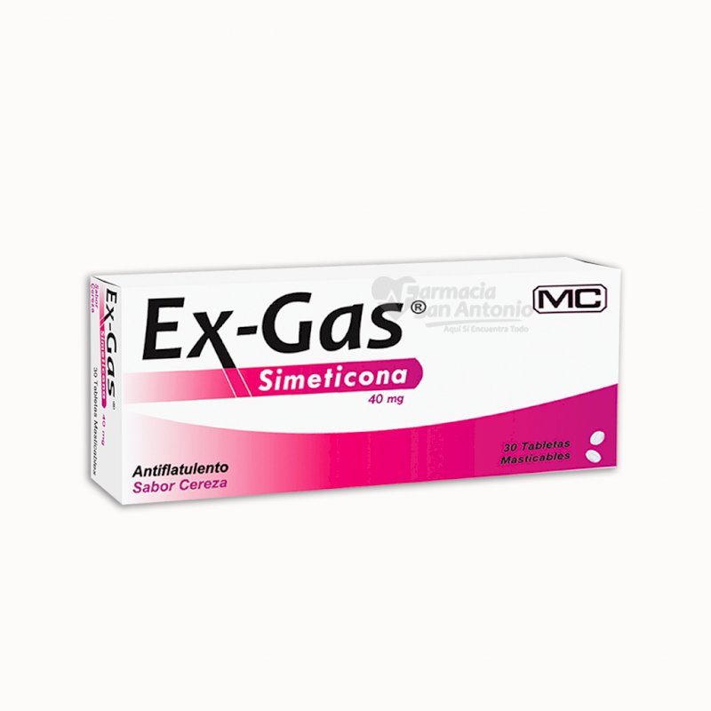 EX-GAS 40MG X 30 TAB