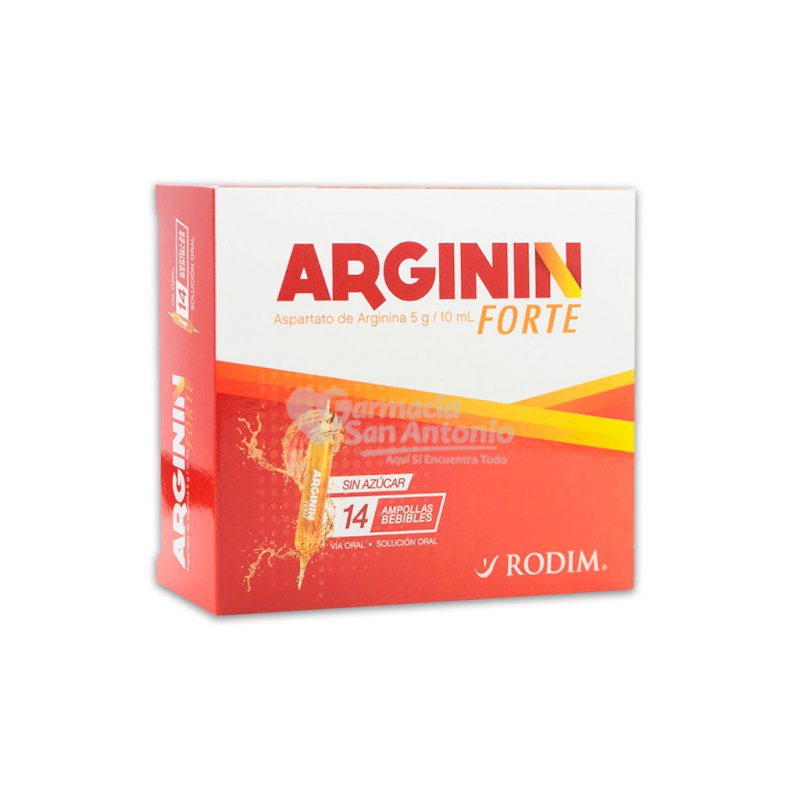 ARGININ FORTE 5MG X 10 AMP/BEB