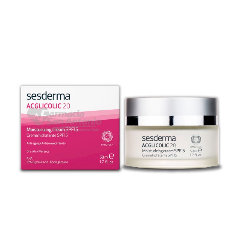 AC GLICOLIC CREMA 20G HIDRA. SPF-15