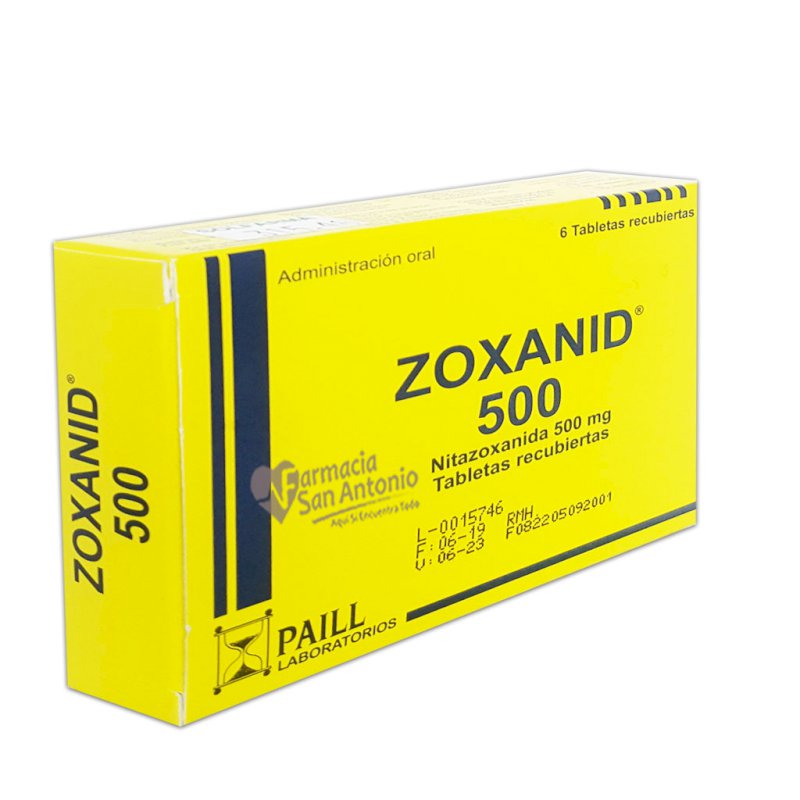 ZOXANID 500 X 6 TAB