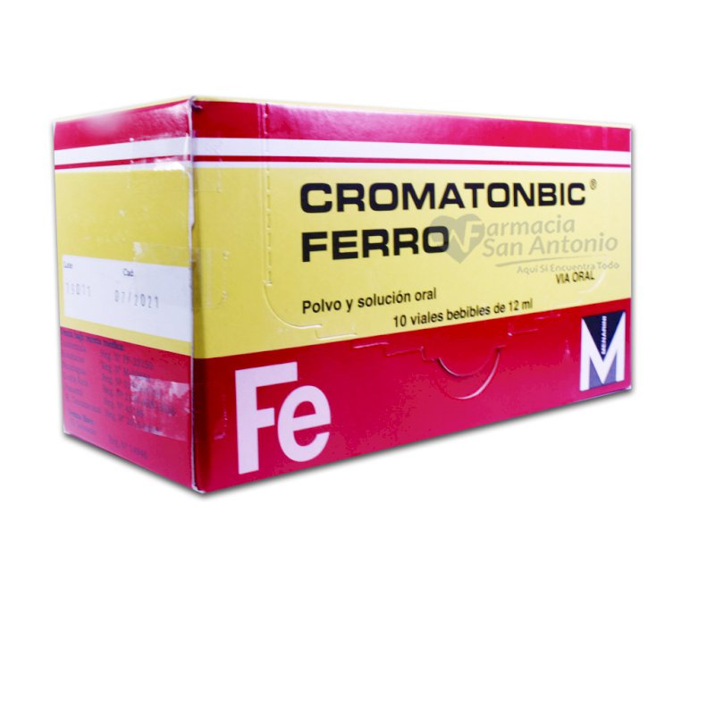 CROMATONBIC FERRO X 10VB 12ML