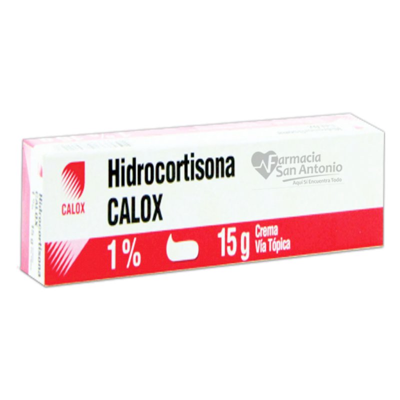 HIDROCORTISONA CALOX CREMA 1% X 15 GRS