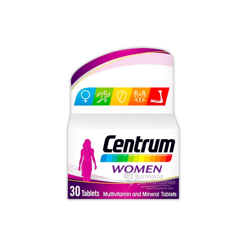 CENTRUM FOR WOMEN X 30 CAPS