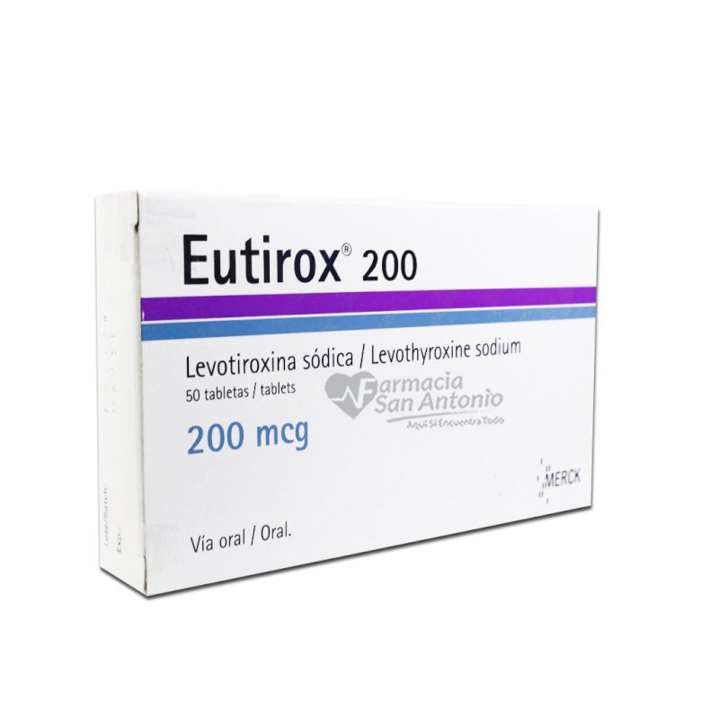 EUTIROX 200MCG X 50 TABS