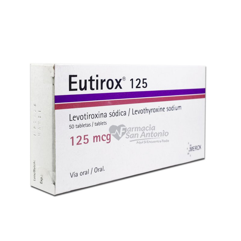 EUTIROX 125MG X 50 TAB