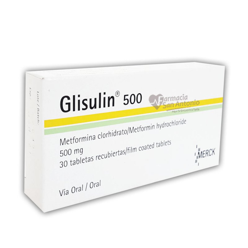 GLISULIN 500MG X 30 TAB