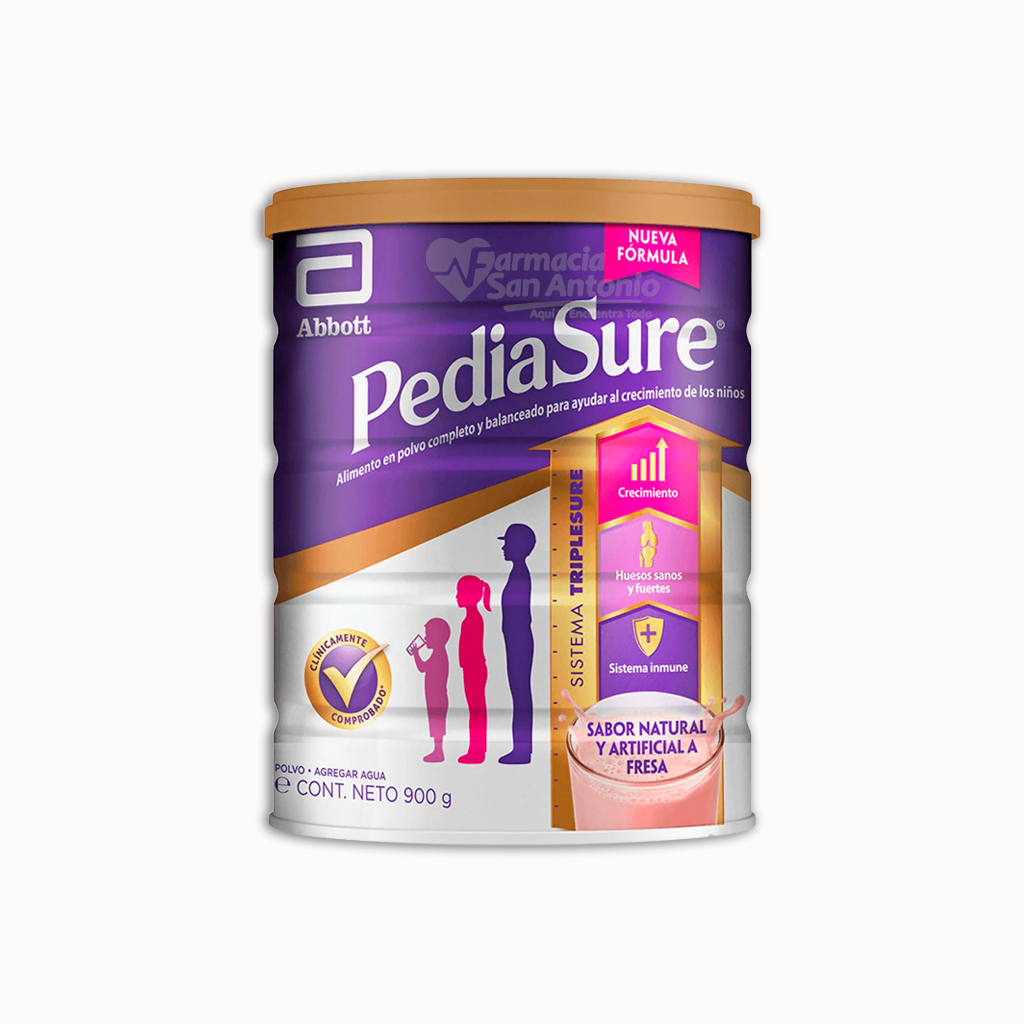 PEDIASURE PLUS FRESA X 900 GRS