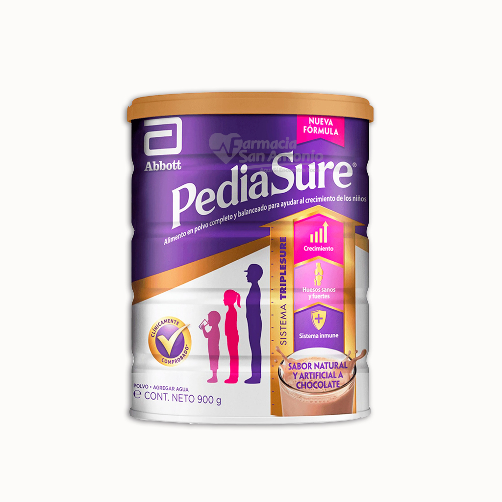 PEDIASURE PLUS CHOCOLATE X 900 GRS