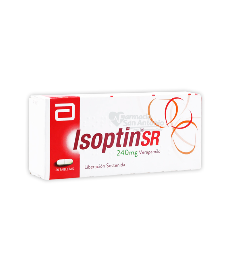 ISOPTIN SR 240MG X 20 TABS &aacute;