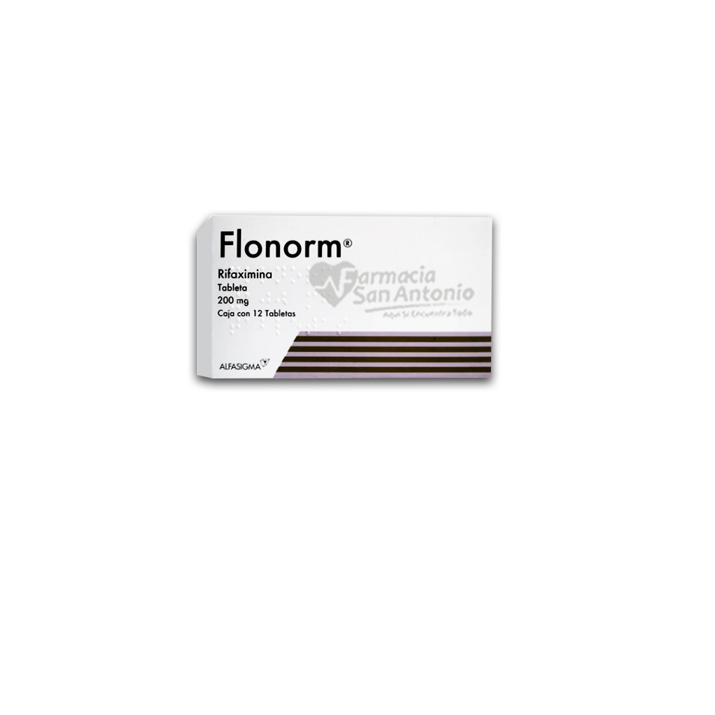 FLONORM 200MG X 12 COMP