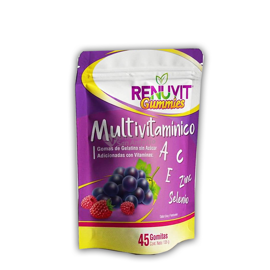 RENUVIT MULTIVITAMINAS X 45 GOMITAS