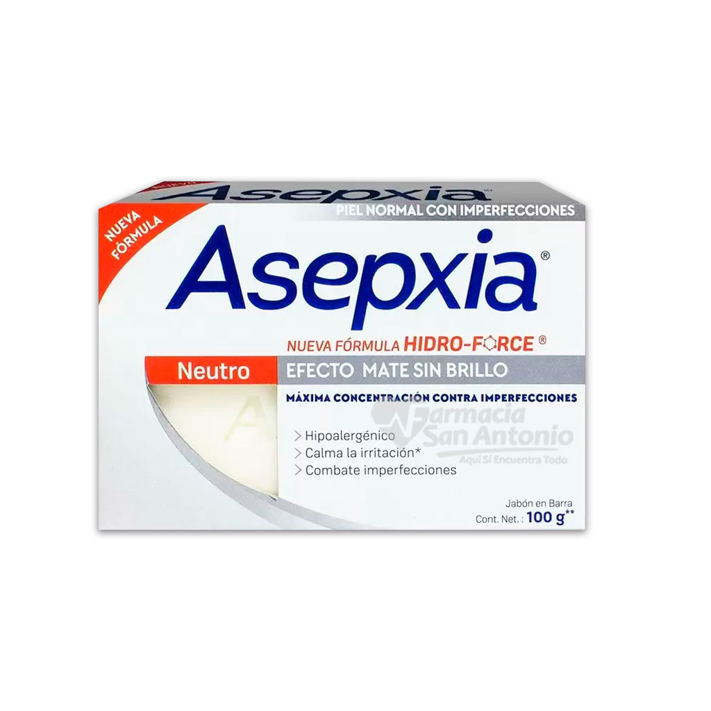 ASEPXIA JABON NEUTRO X 100 G