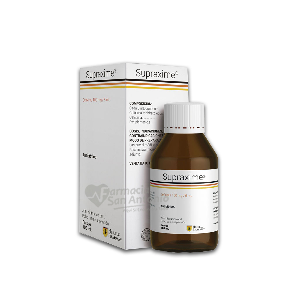 SUPRAXIME (CEFIXIMA 100MG/5ML) X 100ML