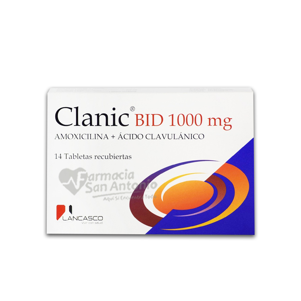 CLANIC BID 1000MG X 10 TABS