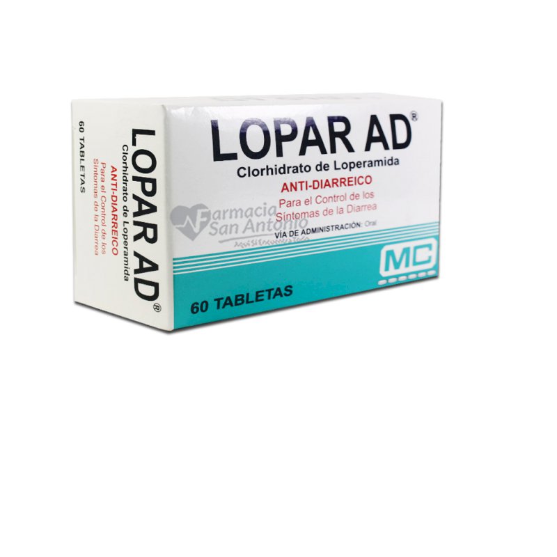 LOPAR AD CAJA X 60 TAB