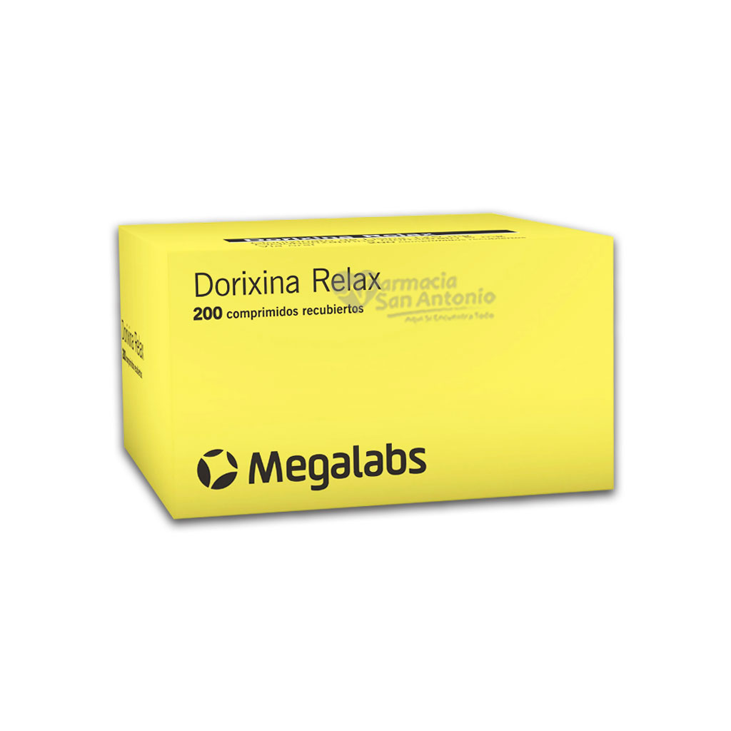 Dorixina Relax 125mg X 200 Comps And Farmacia San Antonio