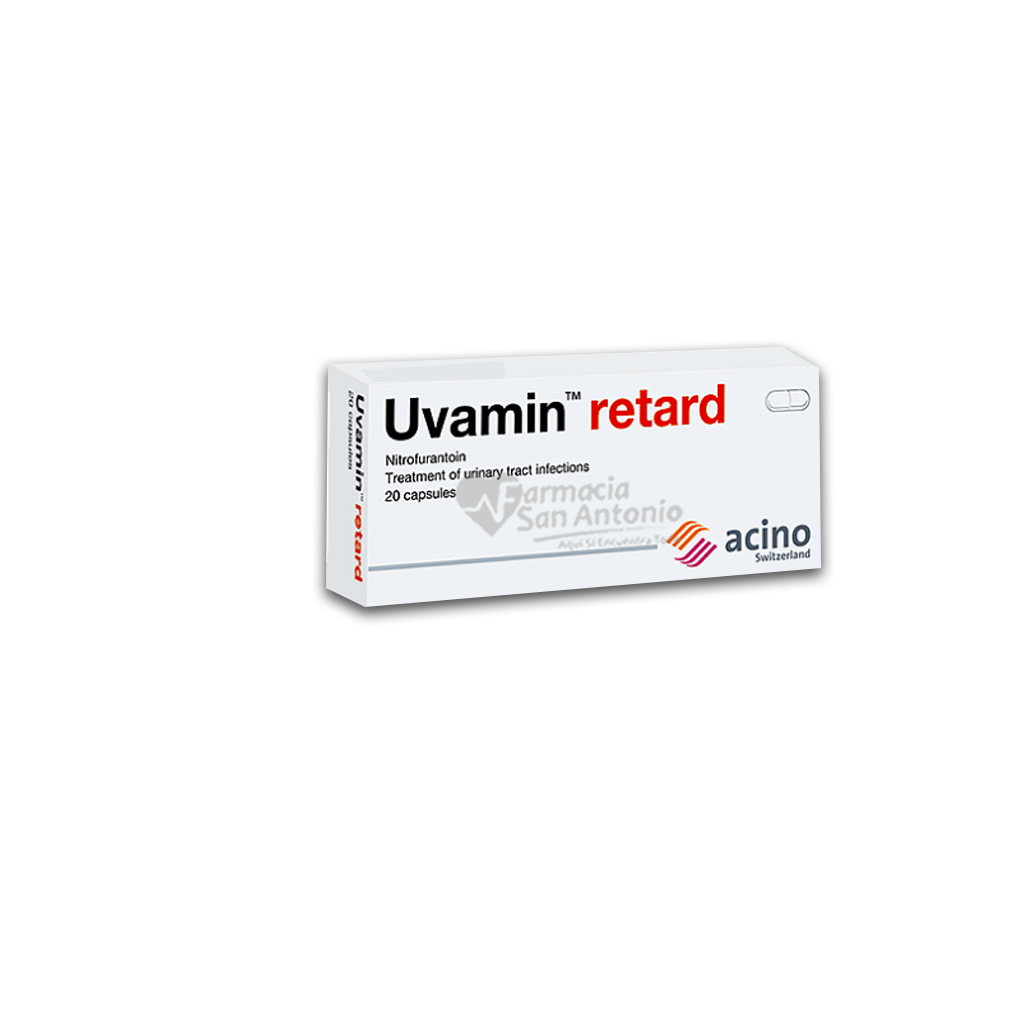 UVAMIN RETARD 100MG X 20 CAP