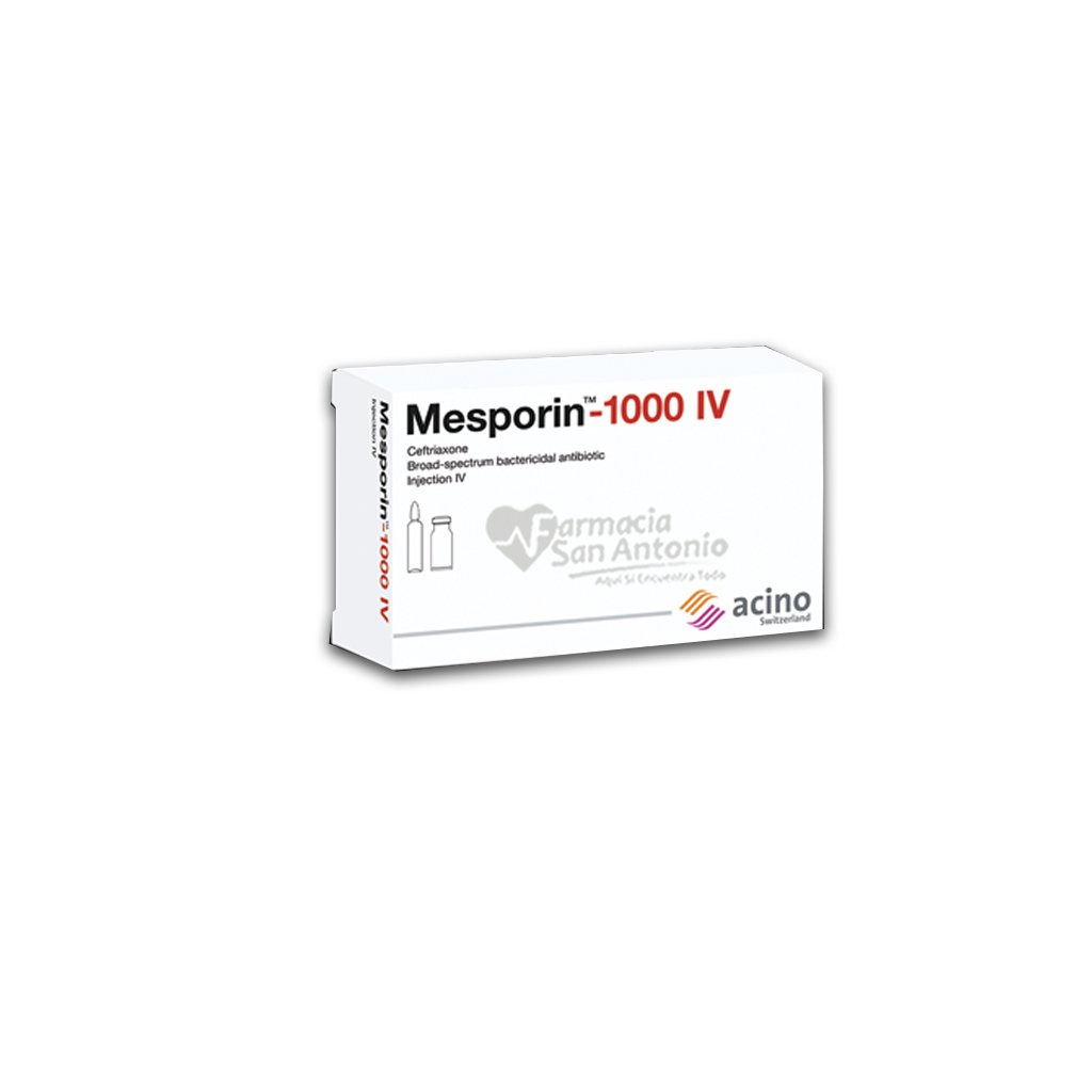 MESPORIN 1000MG I.V. X 1 AMP