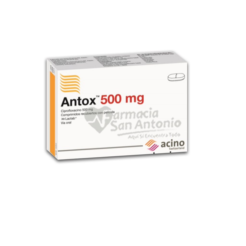 ANTOX 500MG X 30 TAB