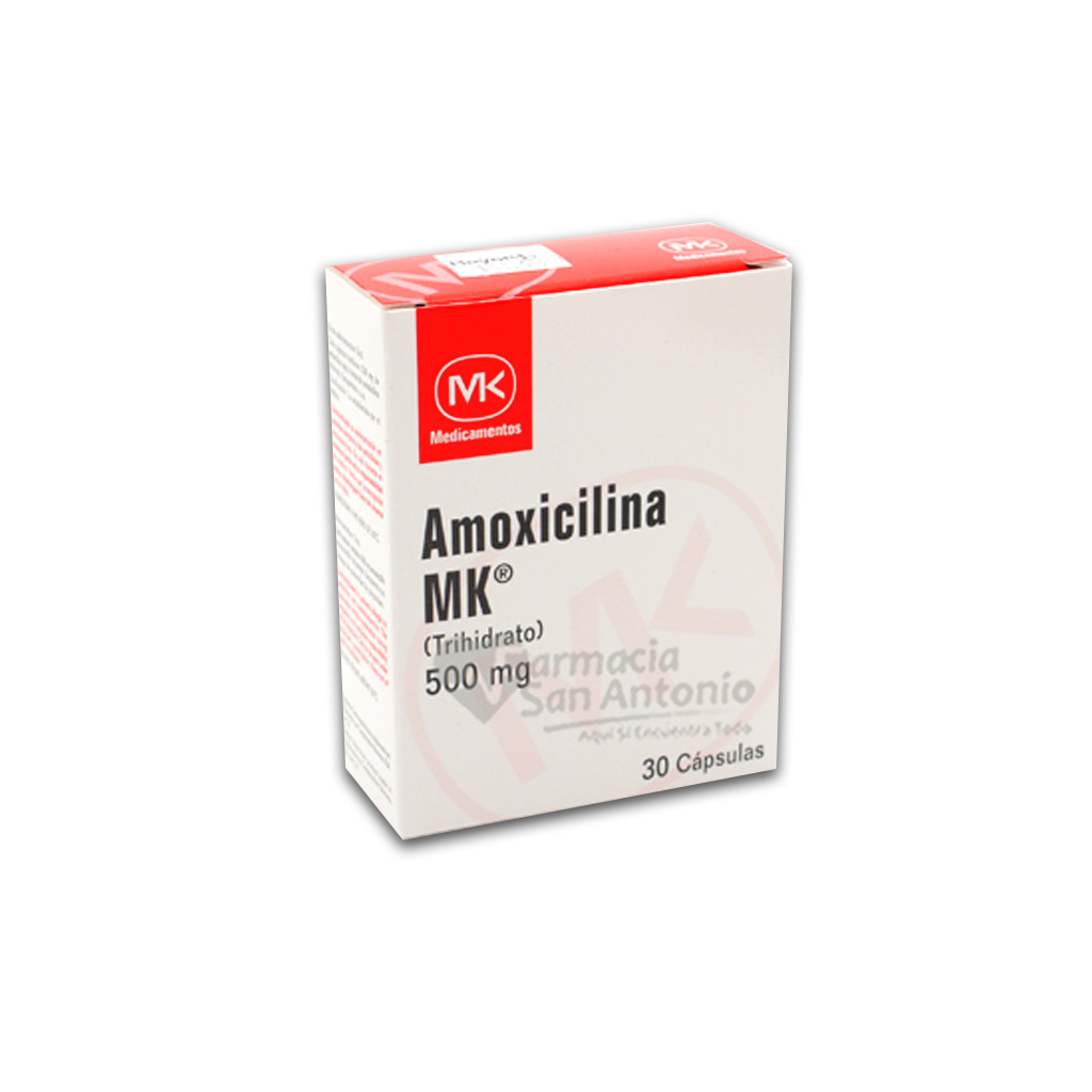 AMOXICILINA MK 500MG X 30 CAPS