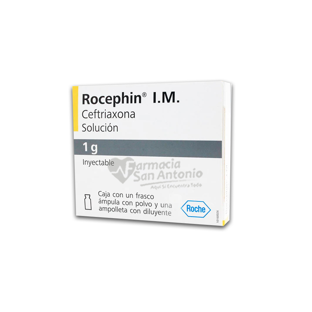 ROCEPHIN 1 GRS IM X 1 AMP