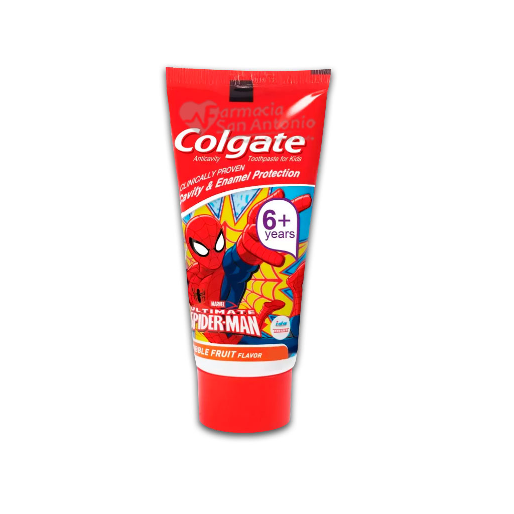 Spider Man Colgate PASTA COLGATE SPIDER-MAN & Farmacia San Antonio