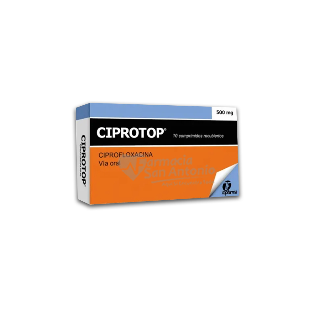 CIPROTOP 500MG X 10 COMP