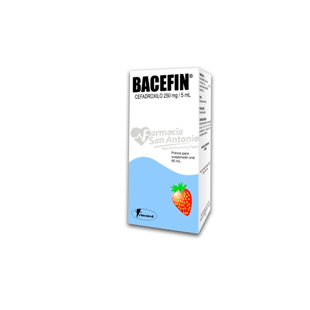 BACEFIN (CEFADROXILO) 250MG/5ML X 60ML