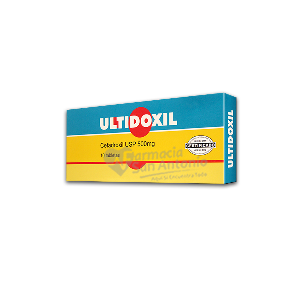 ULTIDOXIL 500 MG X 10 TABLETAS